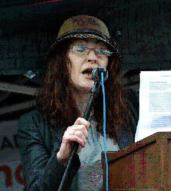 Therese McCrory reading Edna Penny's speech on Aug 2nd 2014