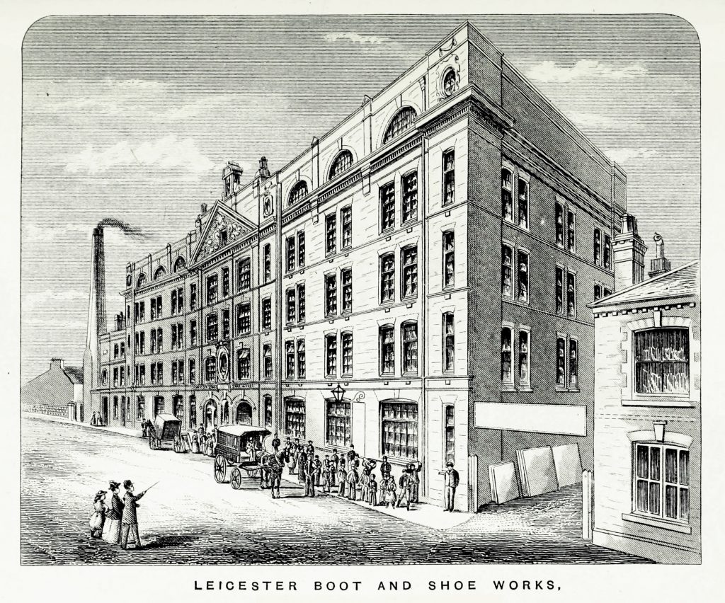 Dun's Lane, West end Works C1891 (CWS annual)