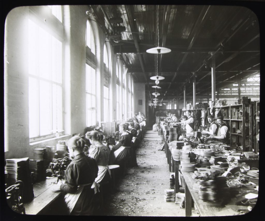 CWS Workers in the Sorting Room