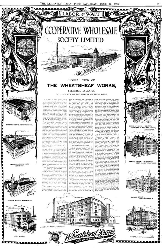 CWS advert 1913