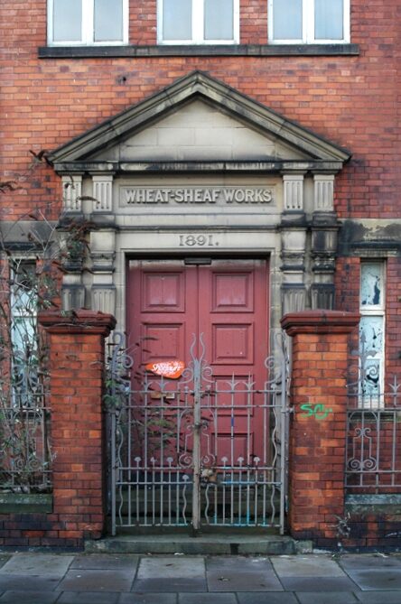 Main door - Wheatsheaf 1891